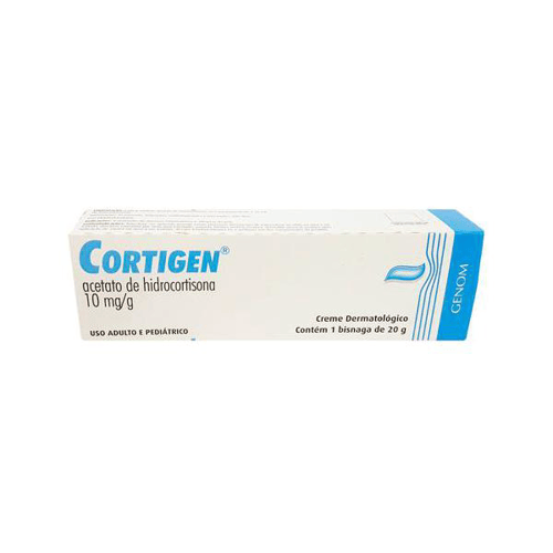 Cortigen - 10 Mg/ G Creme Dermatológica Bisnaga 20 G