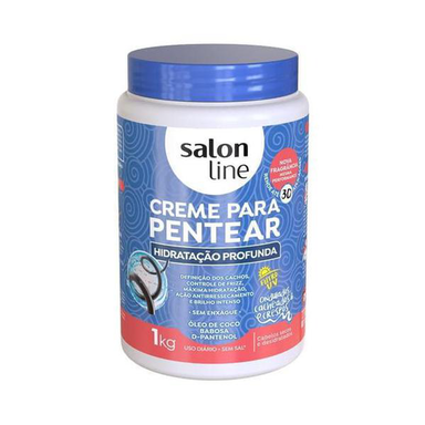 Creme Para Pentear Salon Line Hidratação Profunda 1Kg