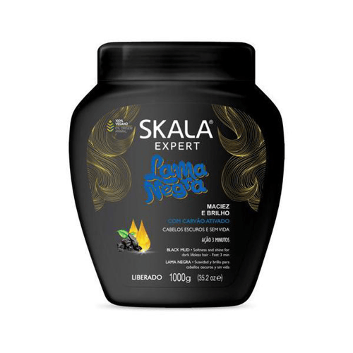 Creme De Tratamento Lama Negra Skala 1000G