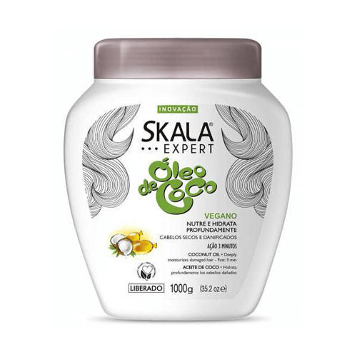 Creme De Tratamento Skala Óleo De Coco 1Kg