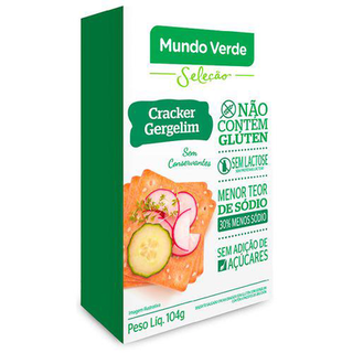 Imagem do produto Cracker Gergelim 104G Mv Seleção Mundo Verde Seleção