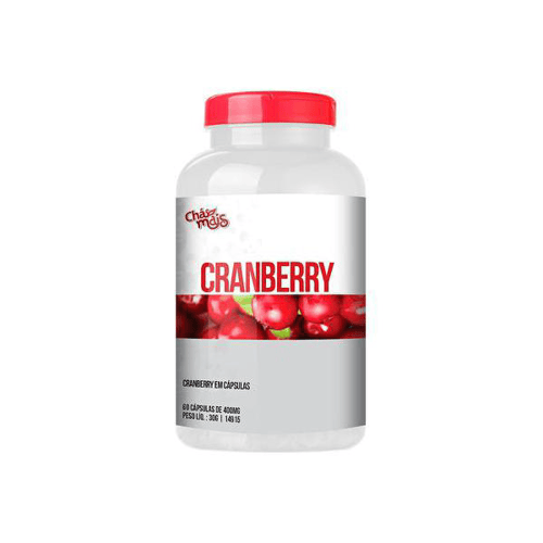 Cranberry 400Mg Chá Mais Com 60 Cápsulas