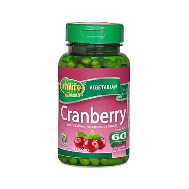 Cranberry 500Mg 60Cp Unilife