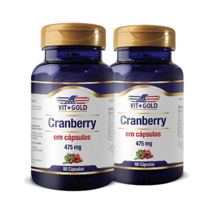 Imagem do produto Cranberry Vitgold Kit 2X Com 60 Cápsulas