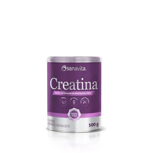 Creatina Sanavita 100G Sem Sabor