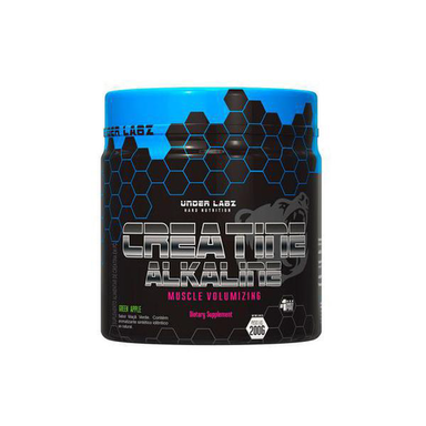 Imagem do produto Creatine Alkaline 200G Green Apple Under Labz