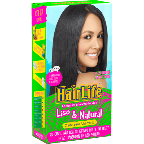 Imagem do produto Creme Alisante H Life Liso Nat 180Gr