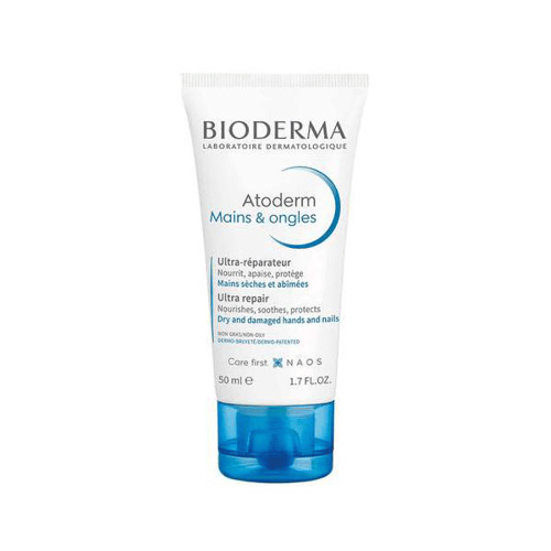 Creme Para As Mãos E Unhas Bioderma Atoderm Mains & Ongles 50Ml