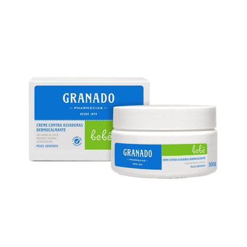 Imagem do produto Creme Contra Assaduras Dermocalmante Granado Bebê Peles Sensíveis 300G