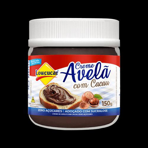 Imagem do produto Creme De Avelã Com Cacau Lowçucar Zero Açúcar 150G