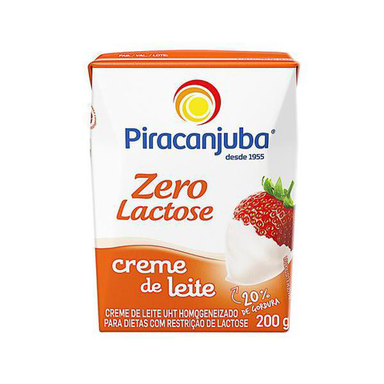 Imagem do produto Creme De Leite Piracanjuba Zero Lactose 200G