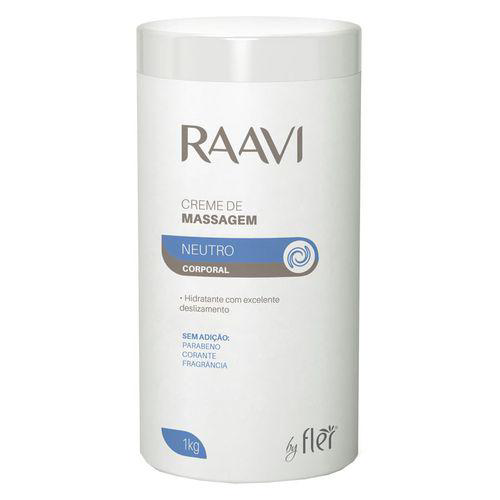 Imagem do produto Creme De Massagem Corporal Raavi Neutro 1Kg