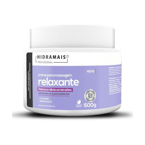 Imagem do produto Creme De Massagem Relaxante Hidramais 500G