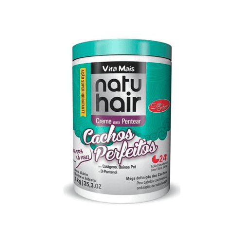 Imagem do produto Creme De Pentear Cachos Perfeitos Natuhair 1Kg