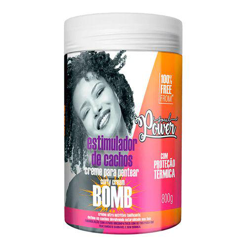 Imagem do produto Creme De Pentear Curly Cream Bomb Soul Power 800Ml