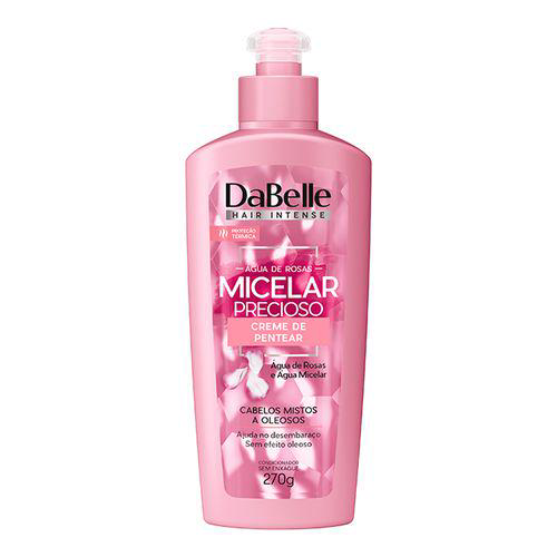 Imagem do produto Creme De Pentear Dabelle Micelar Precioso Cabelos Mistos A Óleosos 270G