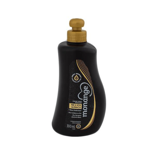 Imagem do produto Creme De Pentear Monange Pré E Pós Química Com 300 Ml