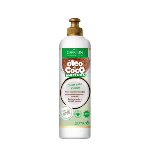 Imagem do produto Creme De Pentear Óleo Coco Umectante Capicilin 300Ml