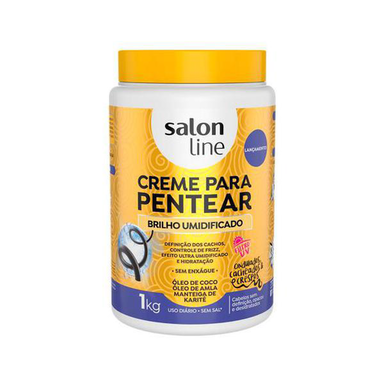 Imagem do produto Creme De Pentear Salon Line Brilho Umidificado 1Kg