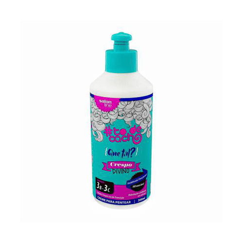 Creme De Pentear Salon Line #To De Cacho Que Tal Crespo Divino Com 300Ml