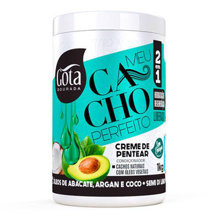 Imagem do produto Creme De Pentear Tricolor 3 Oleos Gota Dourada 1Kg