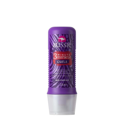 Creme De Tratamento Aussie 3 Minutos Miracle Curls 236Ml