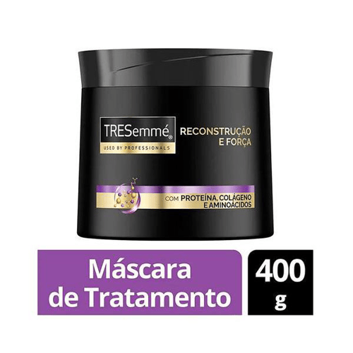 Imagem do produto Creme - De Tratamento Reconstrução E Força - Contém 400G . Tresemmé
