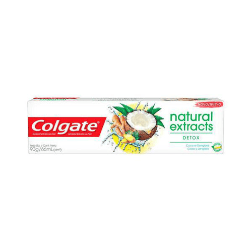 Creme Dental Colgate Natural Extracts Detox 90G