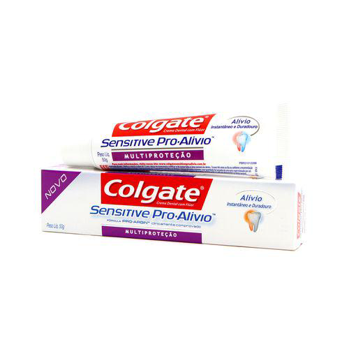 Creme - Dental Colgate Sensitive Pro Alivio Multiprotecao 50 Gramas