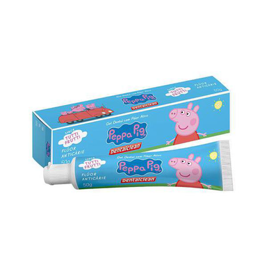 Creme Dental Infantil Dentalclean Peppa 50G