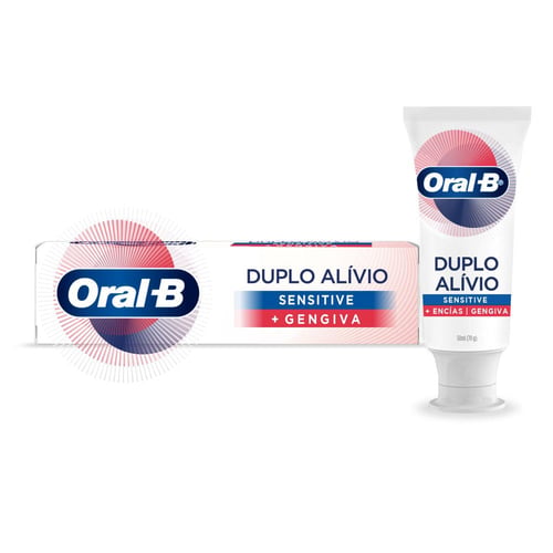 Creme Dental Oralb Duplo Alivio 70G
