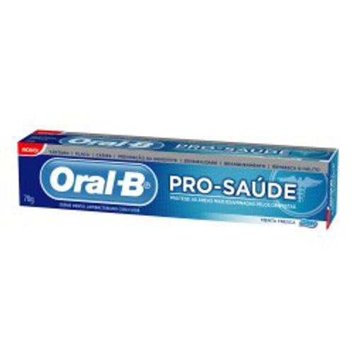 Creme Dental Oralb Prosaúde Menta 70G - Oral B Pro Saude Menta 70G