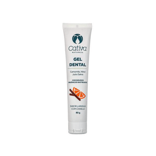 Creme Dental Orgnico Com Laranja E Canela Cativa Natureza Use Orgnico