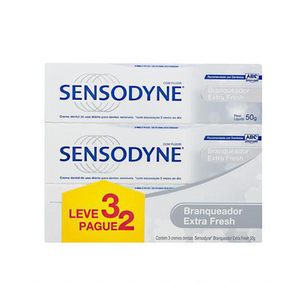 Imagem do produto Creme - Dental Sensodyne Branqueador Extra Fresh Com 50 Gramas - Leve 3 Pague 2