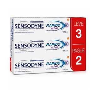 Creme Dental Sensodyne Rapido Alivio 90G