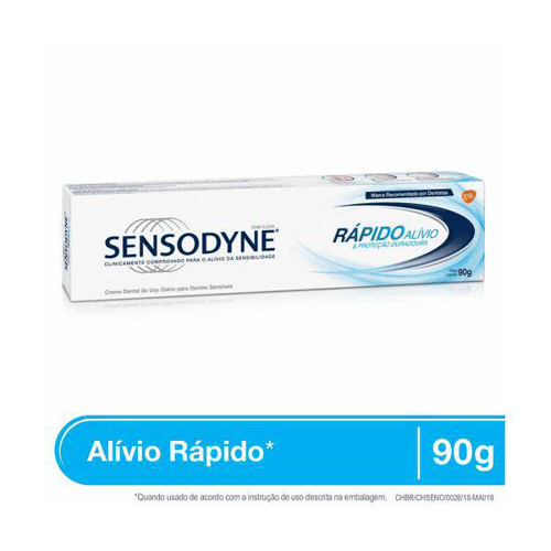 Creme - Dental Sensodyne Rápido Alívio Com 90 Gramas