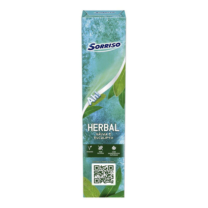 Imagem do produto Creme Dental Sorriso Herbal Sálvia E Eucalipto 120G