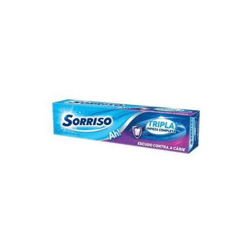 Creme Dental Sorriso Tripla Limpeza Completa 70Gr