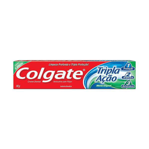 Imagem do produto Creme Dental Colgate Tripla Ação 90G - T.Acao M.Original 90G