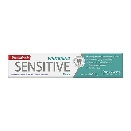 Creme Dentalfresh Sensitive Whitening 90