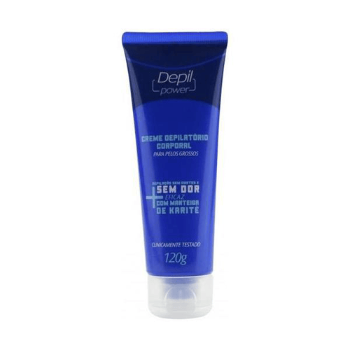 Creme Depilatório Corporal Depil Power Para Pelos Grossos 120 G