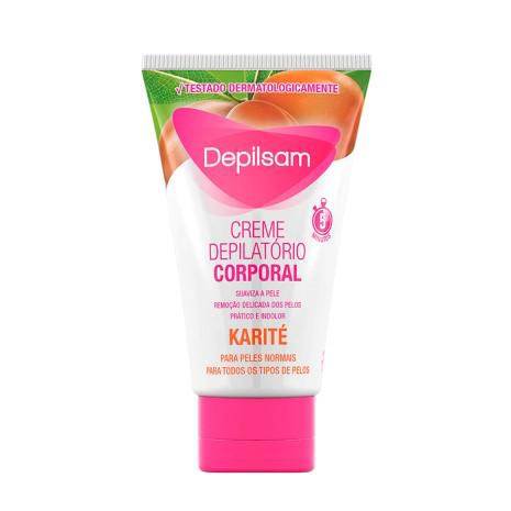 Creme Depilatório Corporal Depilsam Karité E Azuleno 100G