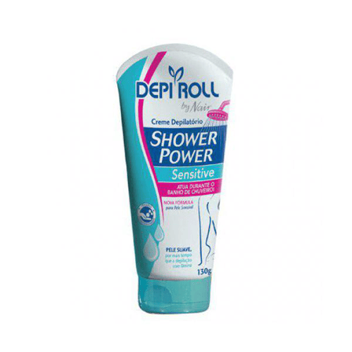 Imagem do produto Creme - Depilatório Corporal Depiroll Shower Power Sensitive Com 130 Gramas