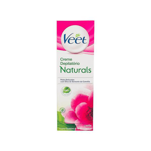 Imagem do produto Creme Depilatório Veet Naturals Camelia 100Ml