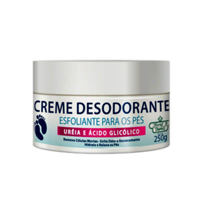 Creme Desodorante Pés Queratina Flores E Vegetais 250G