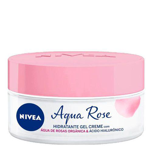 Creme Facial Nívea Aqua Rose Orgnica Gel 50Ml
