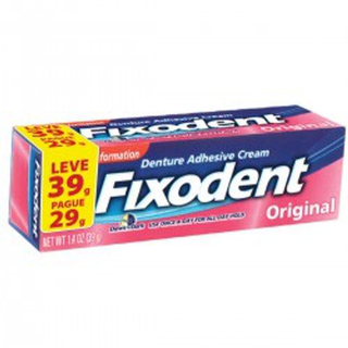 Imagem do produto Creme Fixador De Prótese Dentária Fixodent Original Leve 39G Pague 29G