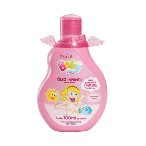 Imagem do produto Creme - Hidratante Corporal Infantil Baby Muriel Menina 100Ml
