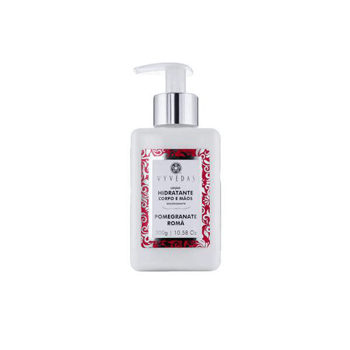 Creme Hidratante Corporal Vyvedas Romã Pomegranate 300G