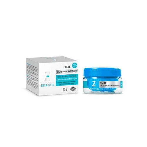 Creme Hidratante Facial Antirrugas Zeta Skin Dmae 50G